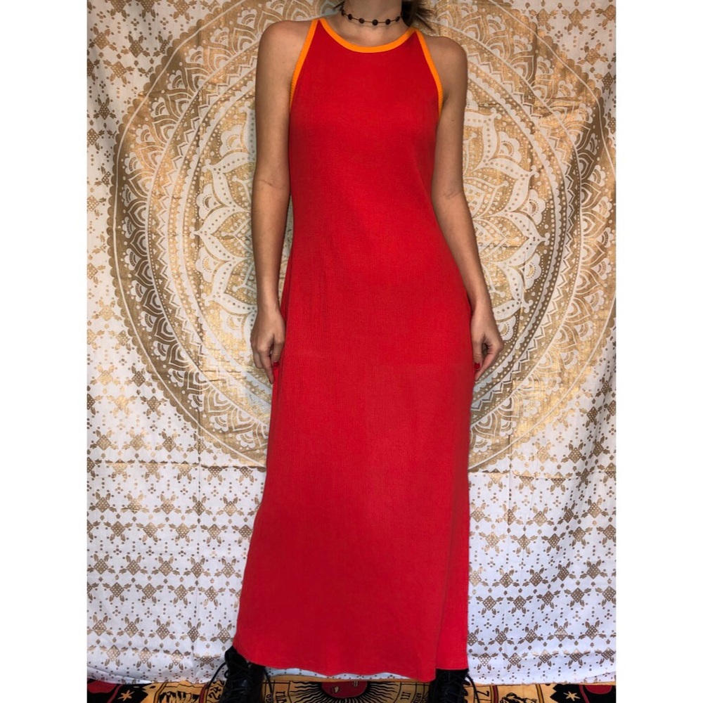 955 Originals red/orange maxi